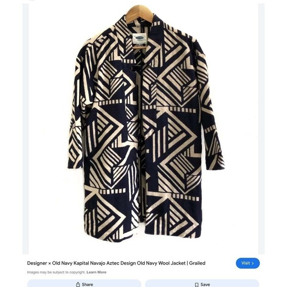 Old Navy Jackets & Blazers - Old Navy x Kapital Navajo Aztec Design Jacket